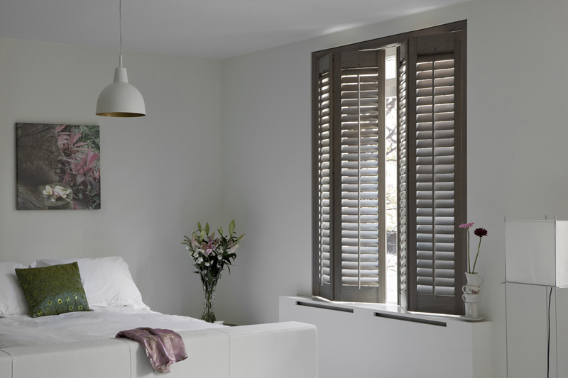 Full Height Shutters Bedroom