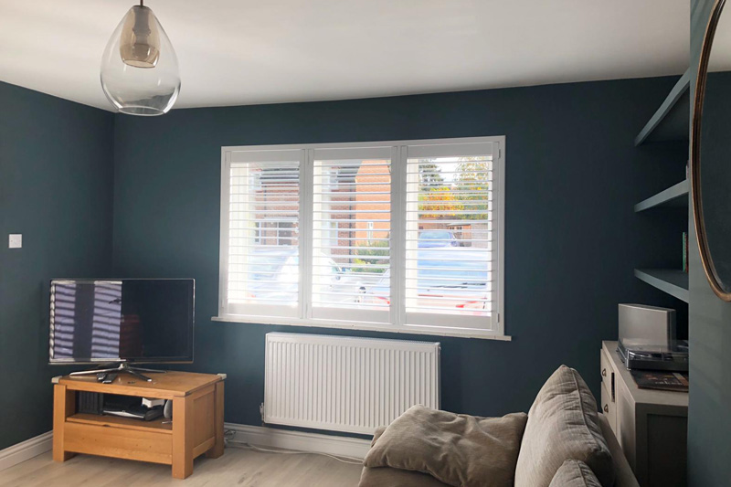 Living Room Shutter Blinds